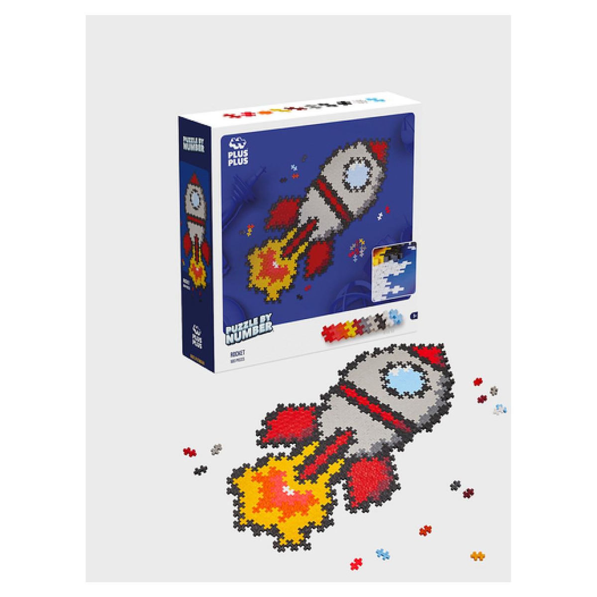PlusPlus Plus-Plus Rocket Puzzle en cubes 500 pièces