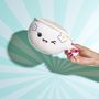 Voir la diapositive 6 : Paris Prix Peluche Enfant Tasse à Café  Kawaii  18cm Blanc