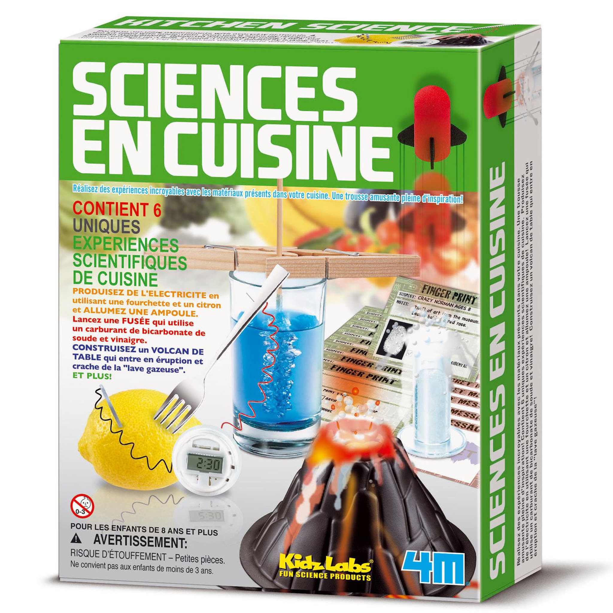 4M Expériences science : autour de la cuisine
