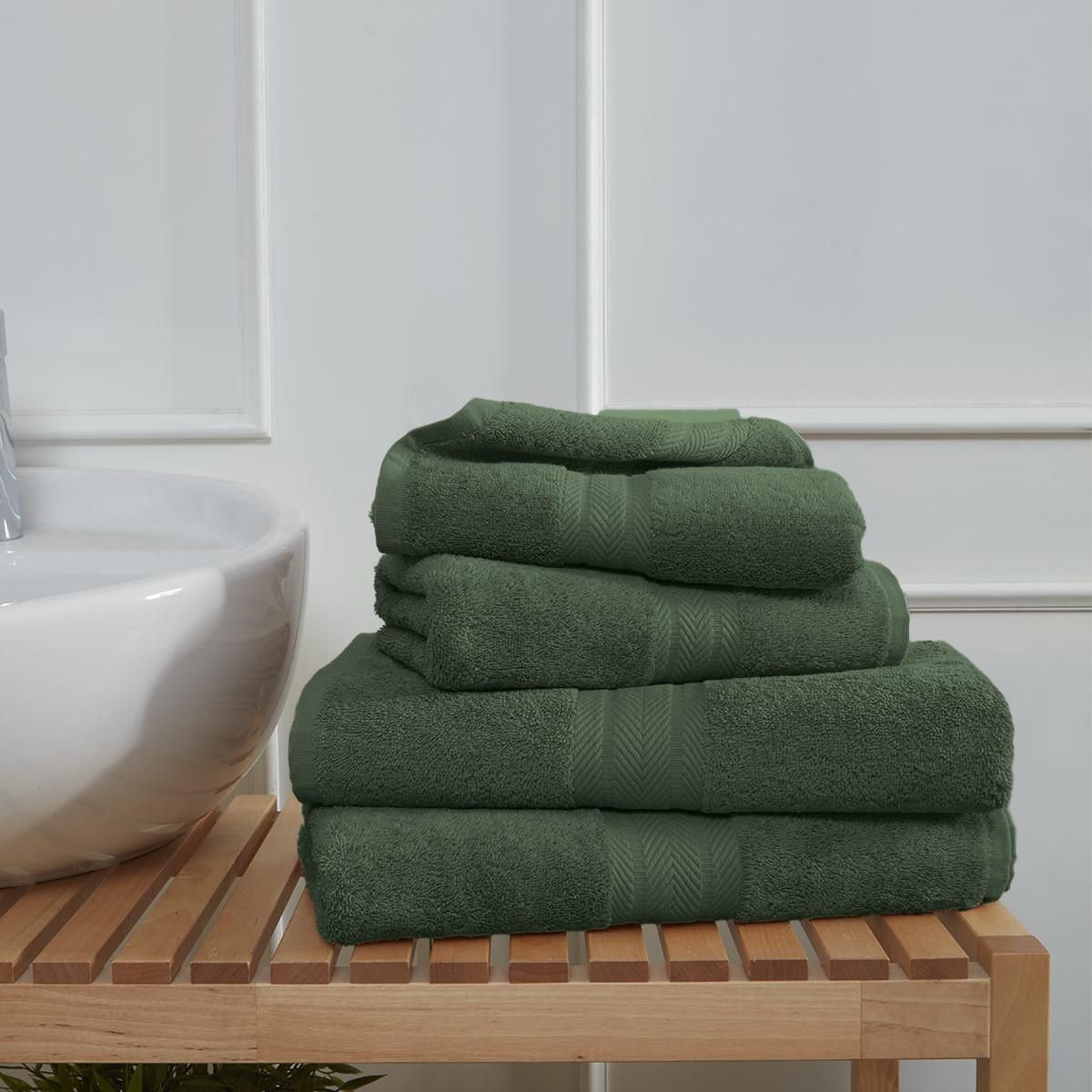 Sensei Maison Ensemble de bain 4 pièces (2 draps de bain + 2 serviettes de toilette) LUXURY