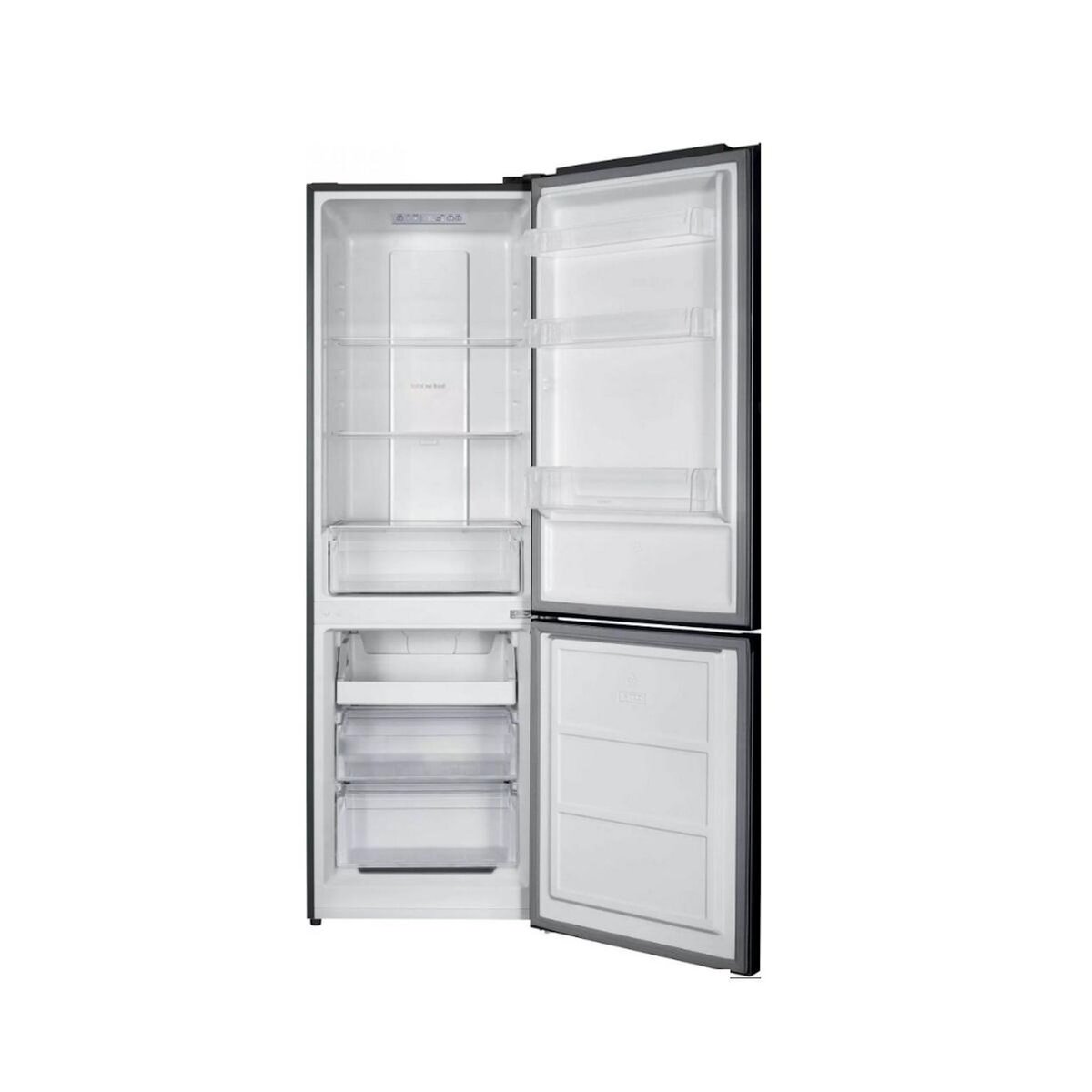 Candy Réfrigérateur combiné 60cm 293l brassé inox - CCH2T618EXBF