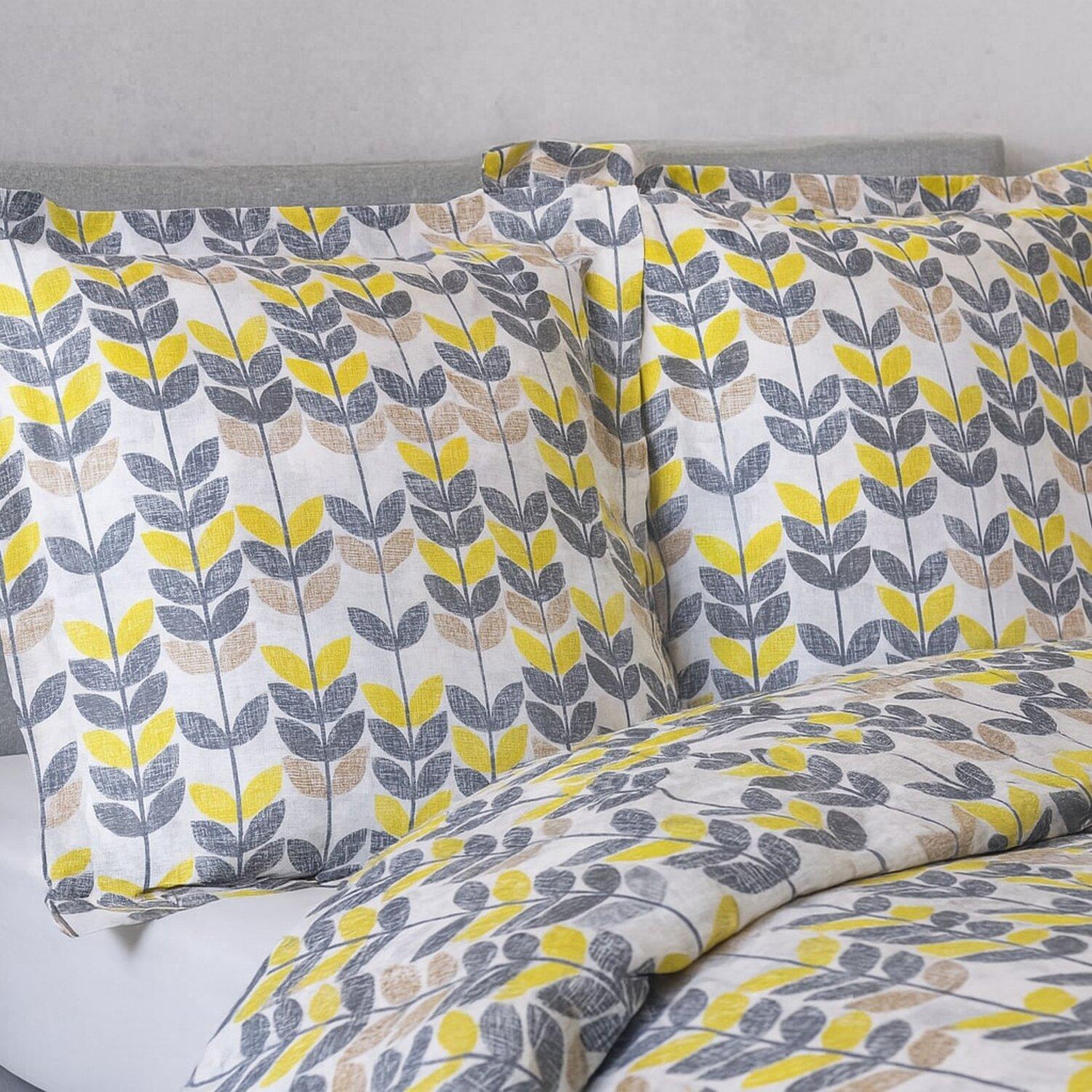 Voir la diapositive 2 : Home collection Parure housse de couette 3pcs 240x220cm 100%coton 57fils cabane