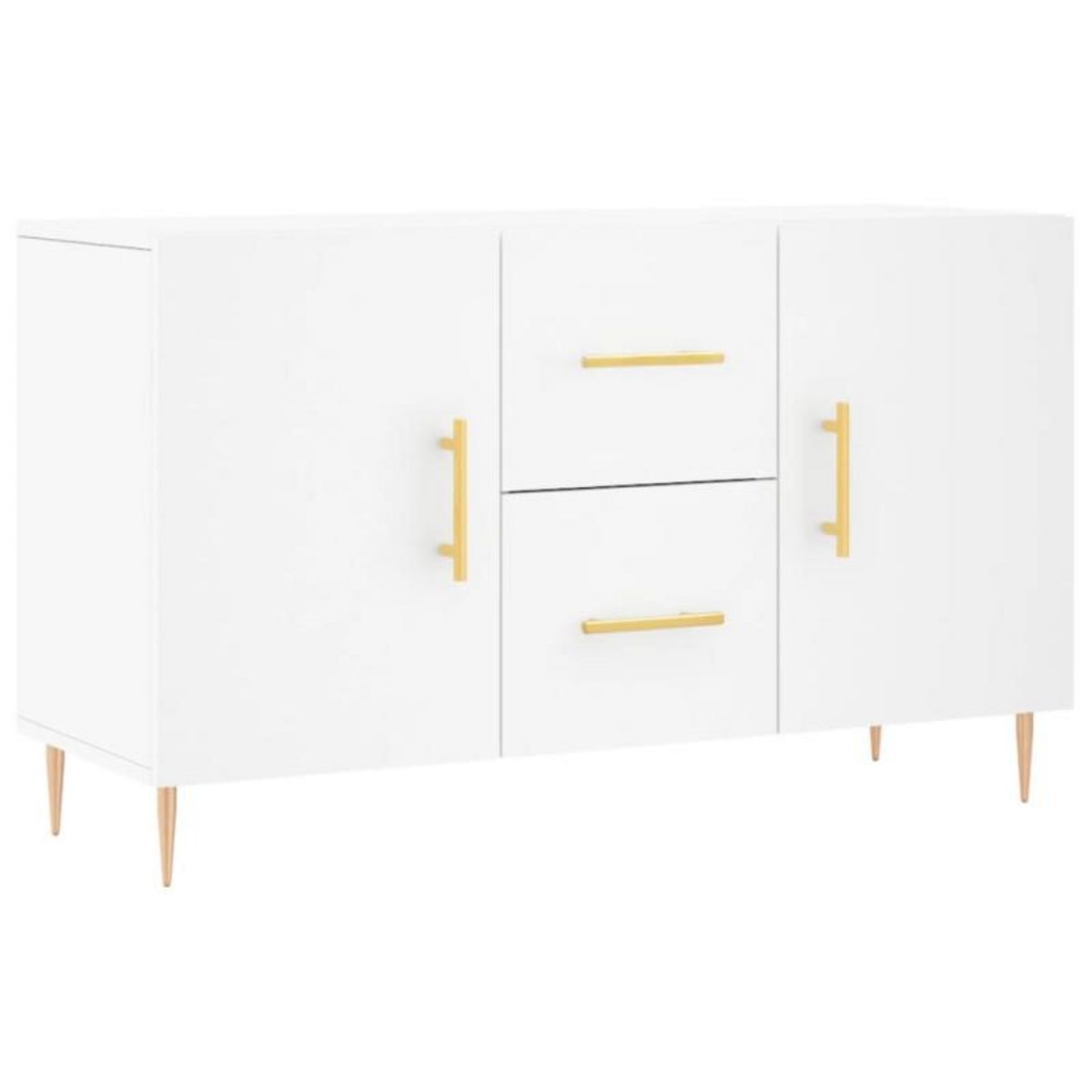 VIDAXL Buffet blanc 100x36x60 cm bois d ingénierie