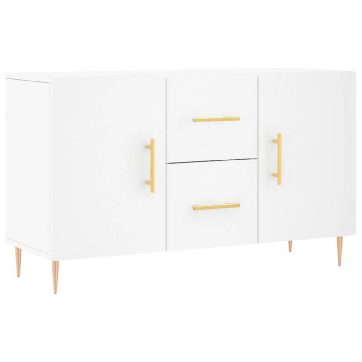 VIDAXL Buffet blanc 100x36x60 cm bois d ingénierie