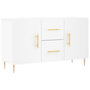 Voir la diapositive 2 : VIDAXL Buffet blanc 100x36x60 cm bois d ingénierie