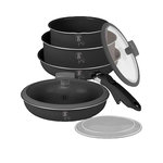 BERLINGER HAUS Batterie de cuisine Berlinger Haus BH-8256 finition anthracite