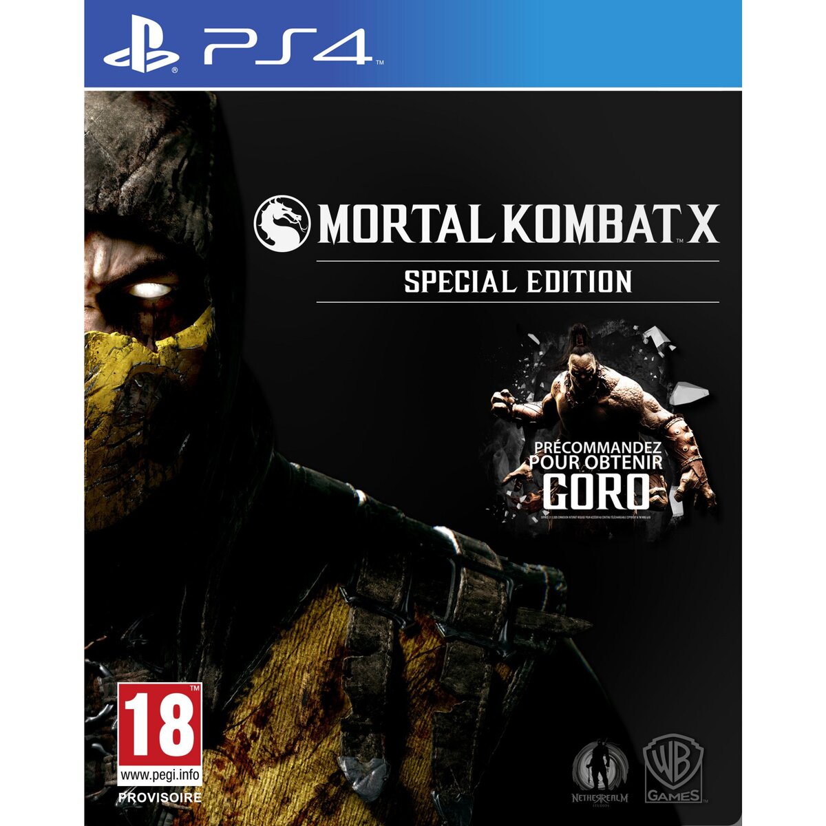 Mortal Kombat X Spécial Edition PS4