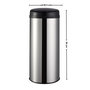 Voir la diapositive 3 : Kitchen move Poubelle automatique inox argent 50l - bat-50lib ss silvery