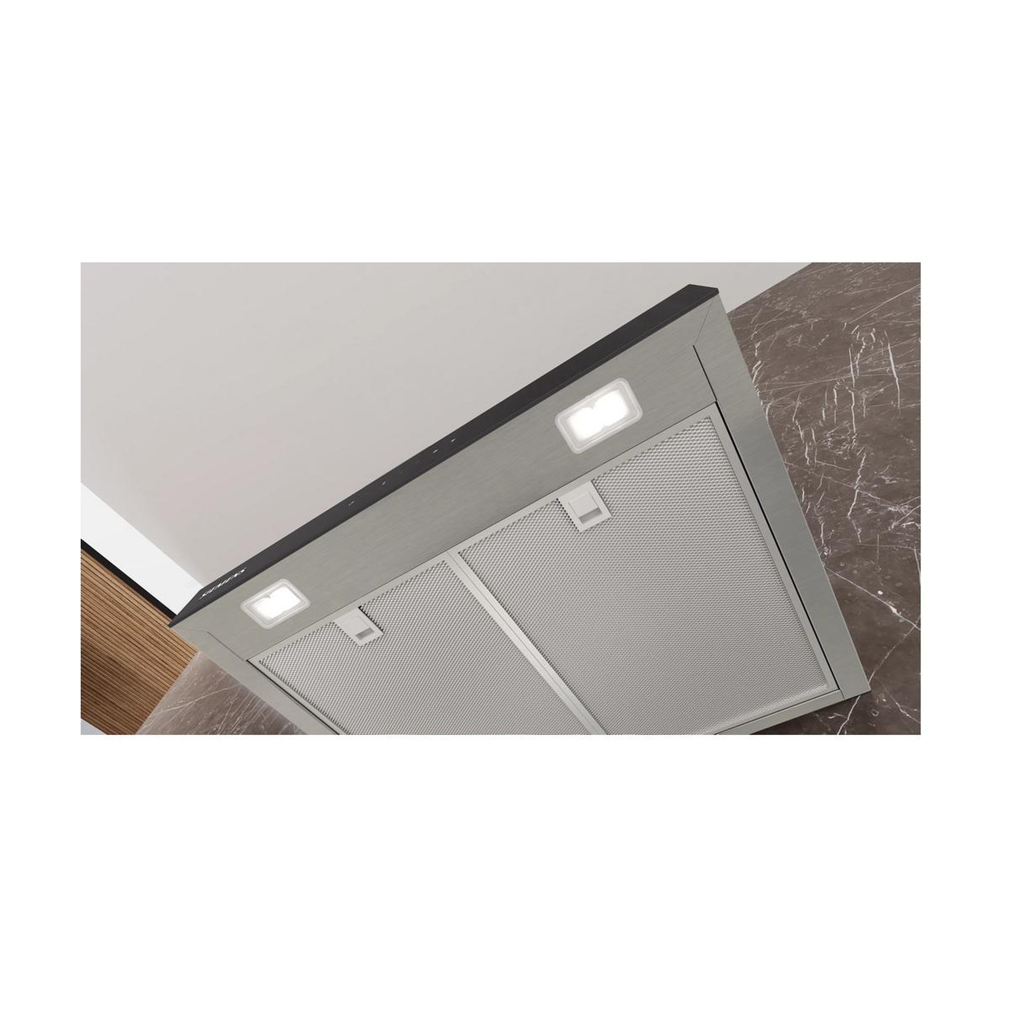 Voir la diapositive 4 : Siemens Hotte décorative murale 60cm 699 m3/h inox - lc67bdn30