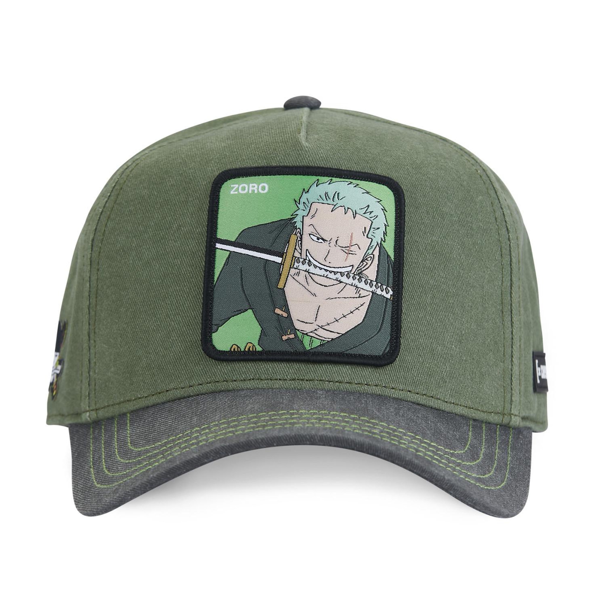 Voir la diapositive 2 : CAPSLAB Casquette trucker One Piece Zoro