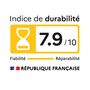 Voir la diapositive 3 : Candy Lave-linge top 7kg 1400 tours/min - TCA473D3-S