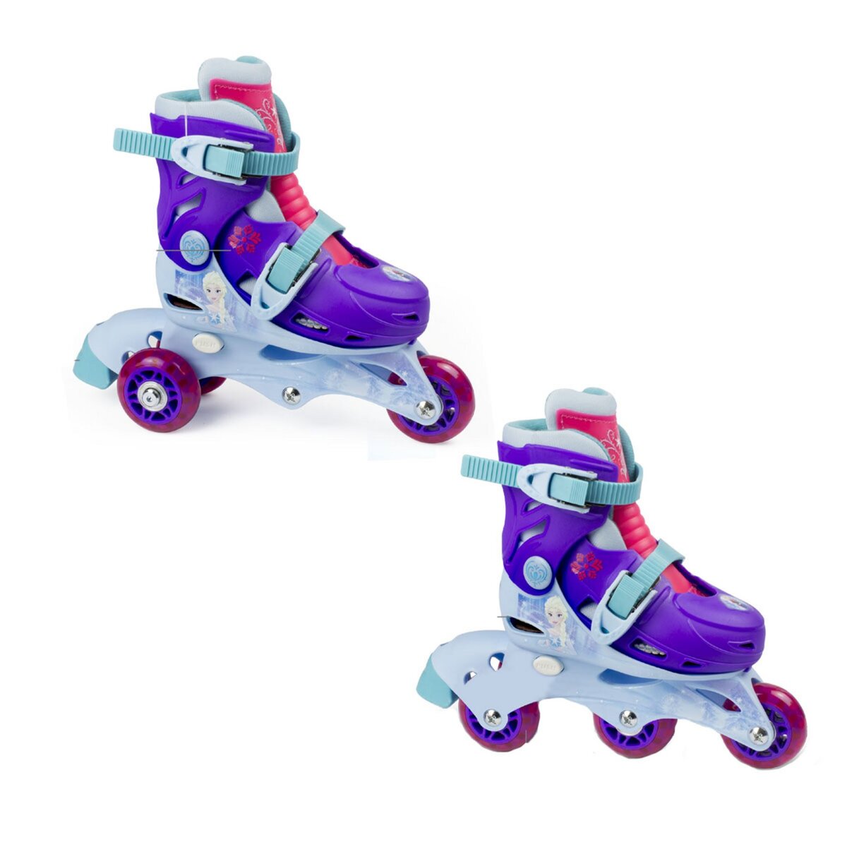 DARPEJE Rollers volutifs 2 en 1 La Reine des Neiges 27 30 cm