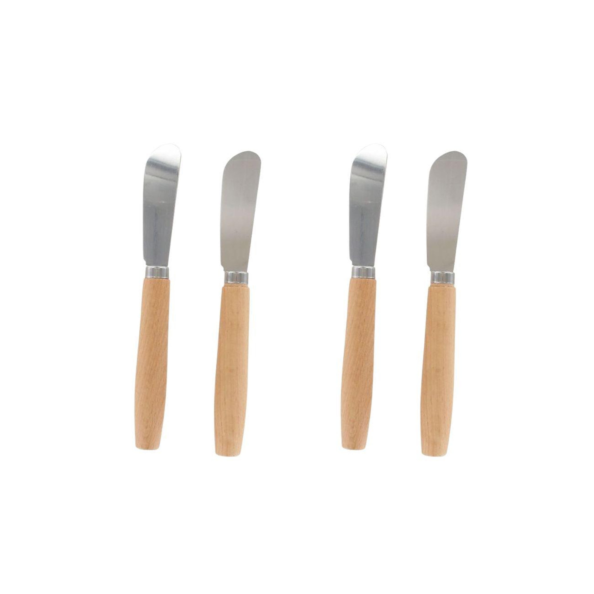 Fackelmann Ensemble de 4 couteaux à beurre 18 cm fackelmann sybarys