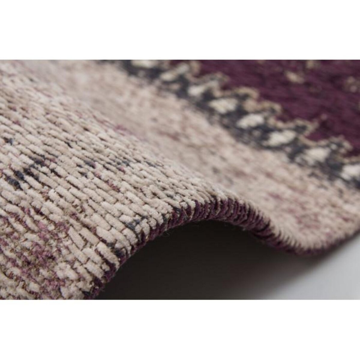 Paris Prix Tapis Patchwork Fait Main  Ballerina  Lila