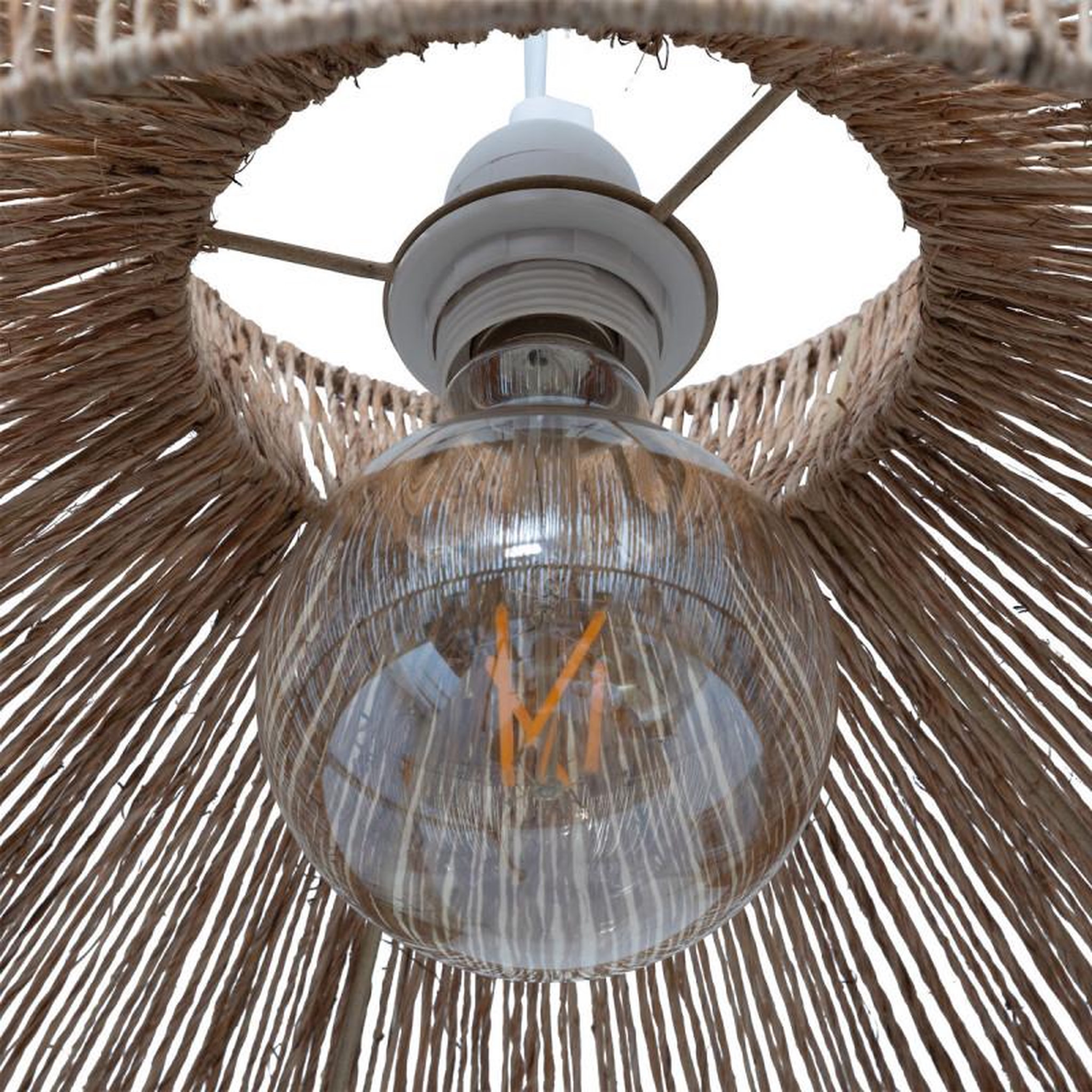 Voir la diapositive 4 : ATMOSPHERA Suspension  zelia  jute diamètre 38 cm atmosphera -  -