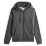 Voir la diapositive 1 : IN EXTENSO Sweat de sport zippé à capuche gris chiné femme