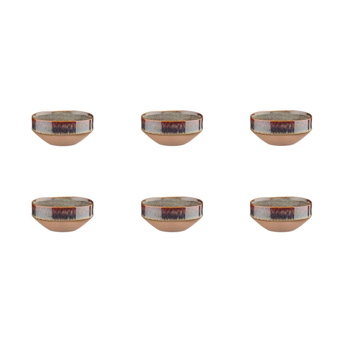 BJORN Bol GENESIS Ø11cm - 6 pièces - Basalte