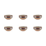 BJORN Bol GENESIS Ø11cm - 6 pièces - Basalte