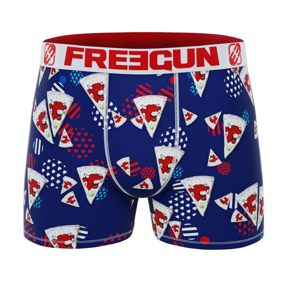 FREEGUN Lot de 3 boxers enfant La Vache Qui Rit