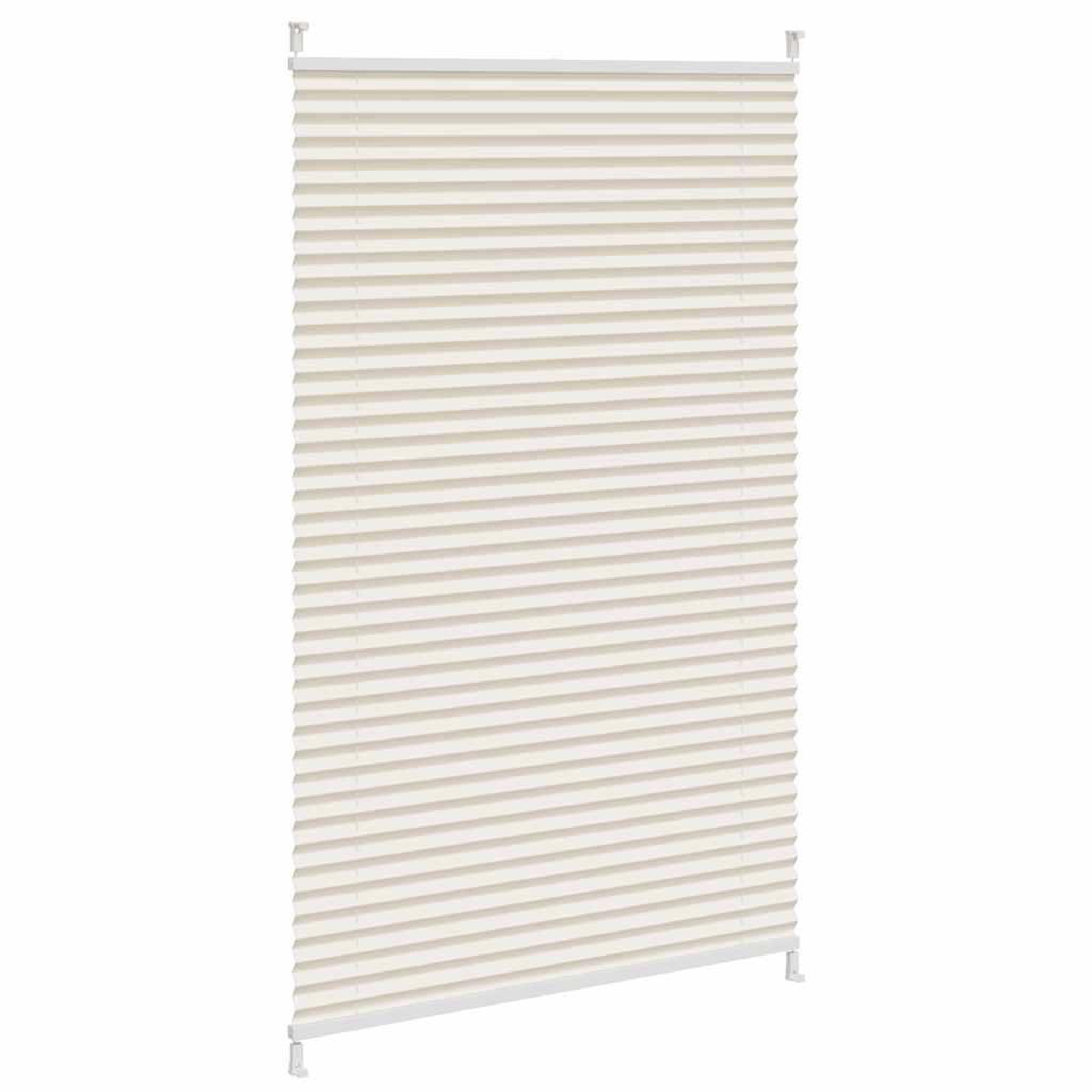 Voir la diapositive 4 : VIDAXL Store plisse 80x150 cm Creme