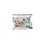 Nathan Puzzle Nathan L'herbier des jolies fleurs aquarellées Jennifer Lefèvre Collection Carte Blanche 1000 pièces