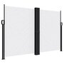 Voir la diapositive 2 : VIDAXL Auvent lateral retractable blanc 160x600 cm