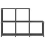 Voir la diapositive 2 : VIDAXL Etagere d'affichage 5 cubes Gris 103x30x72,5 cm Tissu