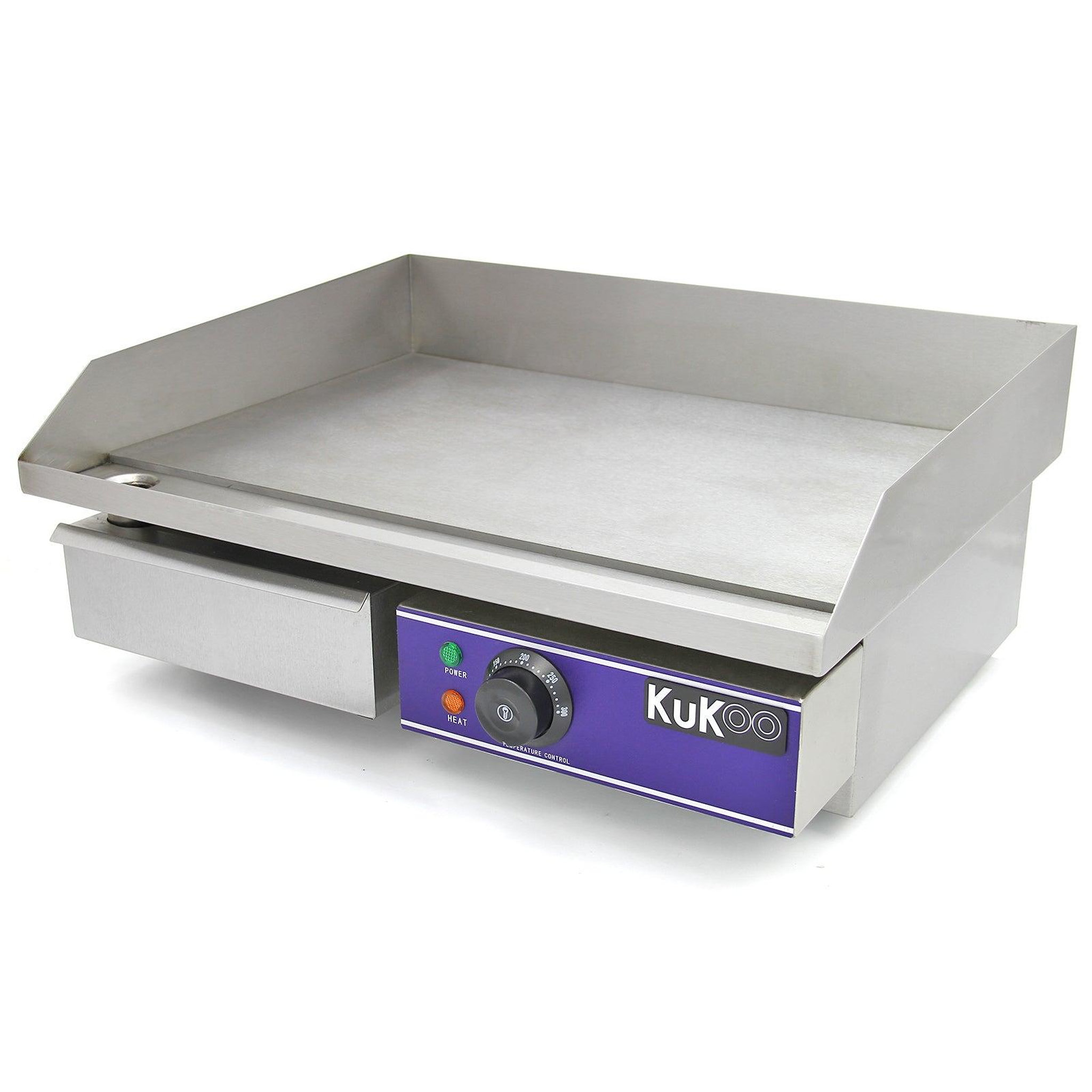 Voir la diapositive 2 : Monster KuKoo plancha électrique en Inox