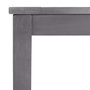 Voir la diapositive 5 : VIDAXL Table de jardin Delavage gris 140x80x74 cm Bois d'acacia massif