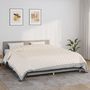 Voir la diapositive 1 : VIDAXL Couverture lestee Creme clair 220x260 cm 11 kg Tissu