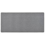 VIDAXL Tapis de couloir Gris fonce 50x100 cm