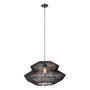 Voir la diapositive 2 : Paris Prix Suspension Design  Corde  60cm Noir