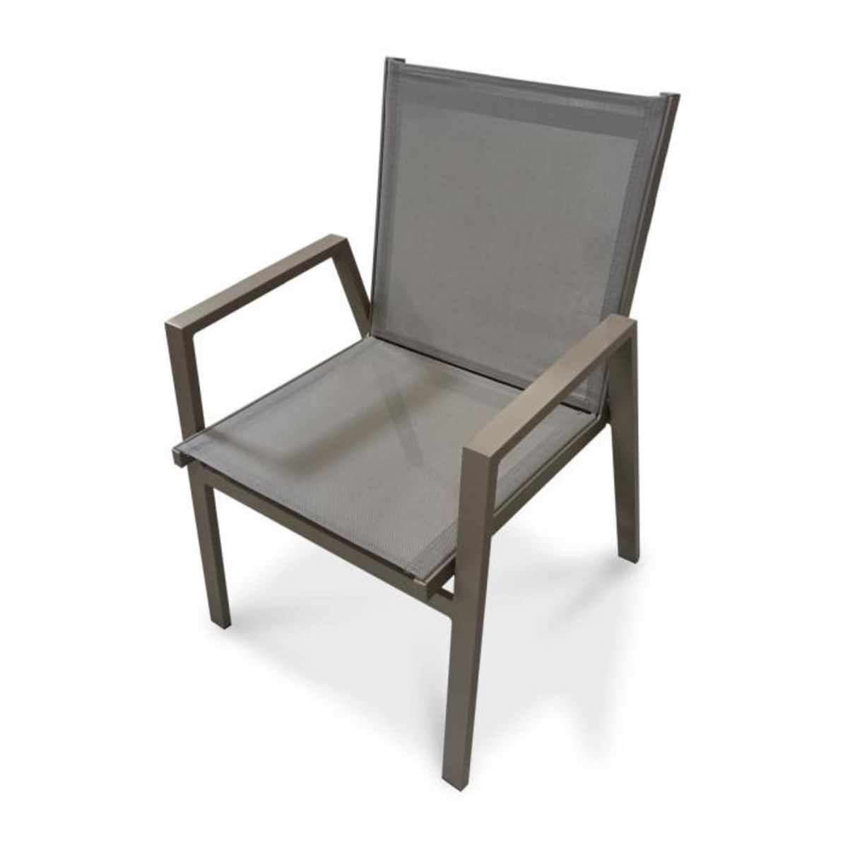 Paris Prix Fauteuil de Jardin Empilable  Floride  86cm Quartz