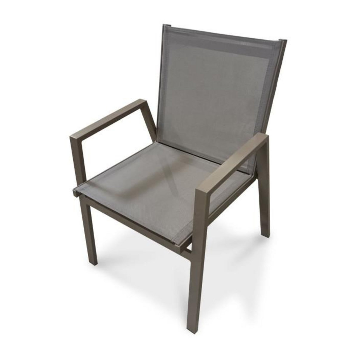 Paris Prix Fauteuil de Jardin Empilable  Floride  86cm Quartz