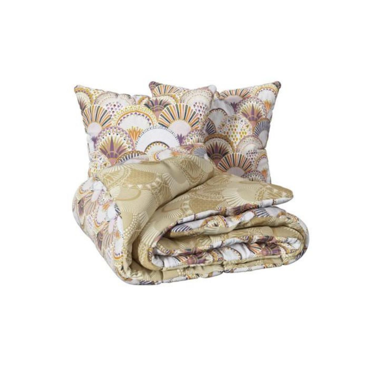 ATMOSPHERA Parure de Lit 3 Pièces  Aikupito  240x220cm Multicolore