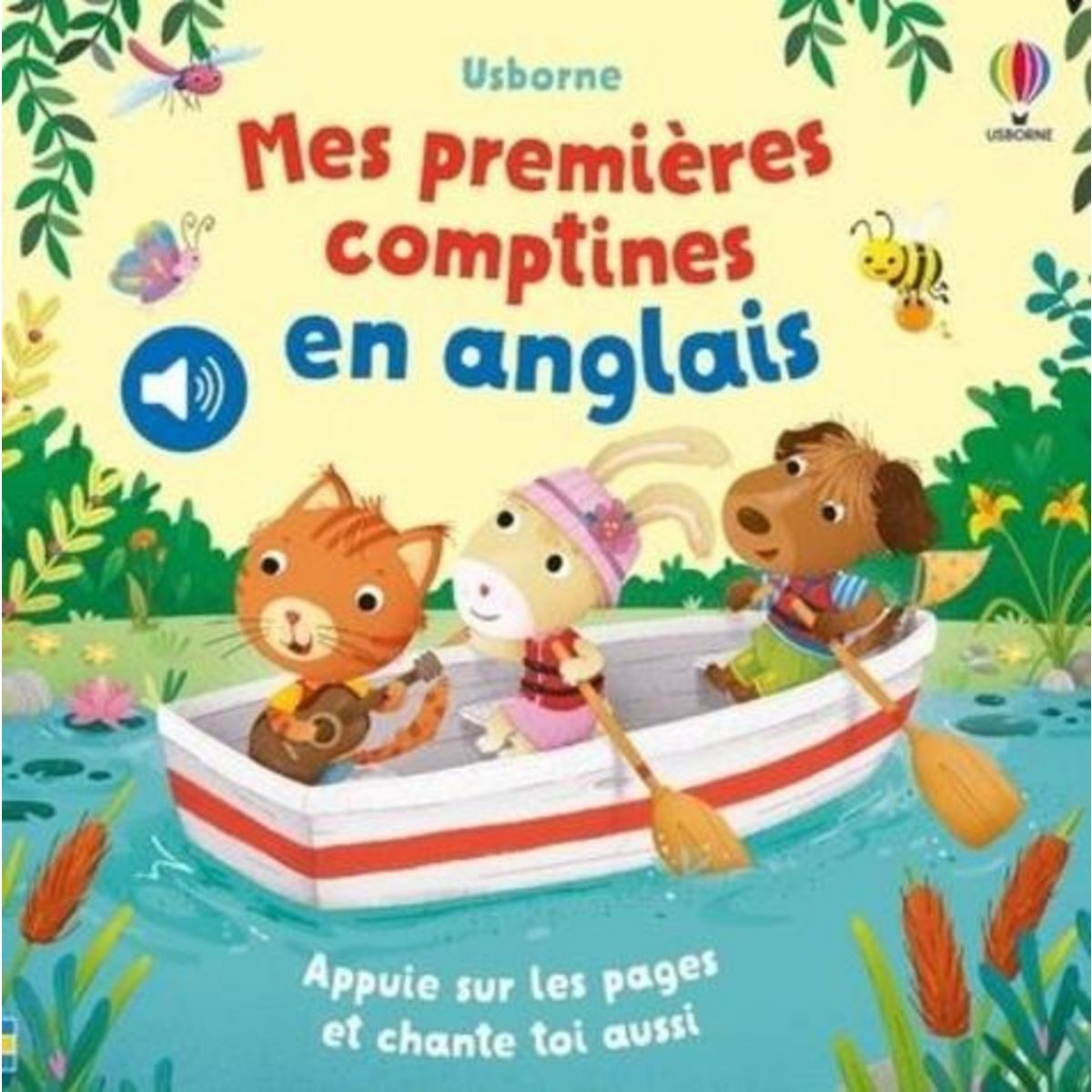 MES PREMIERES COMPTINES EN ANGLAIS. APPUIE SUR LES PAGES ET CHANTE TOI AUSSI, EDITION EN ANGLAIS, Taplin Sam