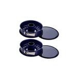 DR.OETKER Lot de 2 moules à manqué à charnière avec fond à savarin 26 cm Dr Oetker Back Liebe