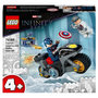 Voir la diapositive 1 : LEGO Marvel Super Heroes  76189 - The Infinity Saga - L&rsquo;affrontement entre Captain America et Hydra