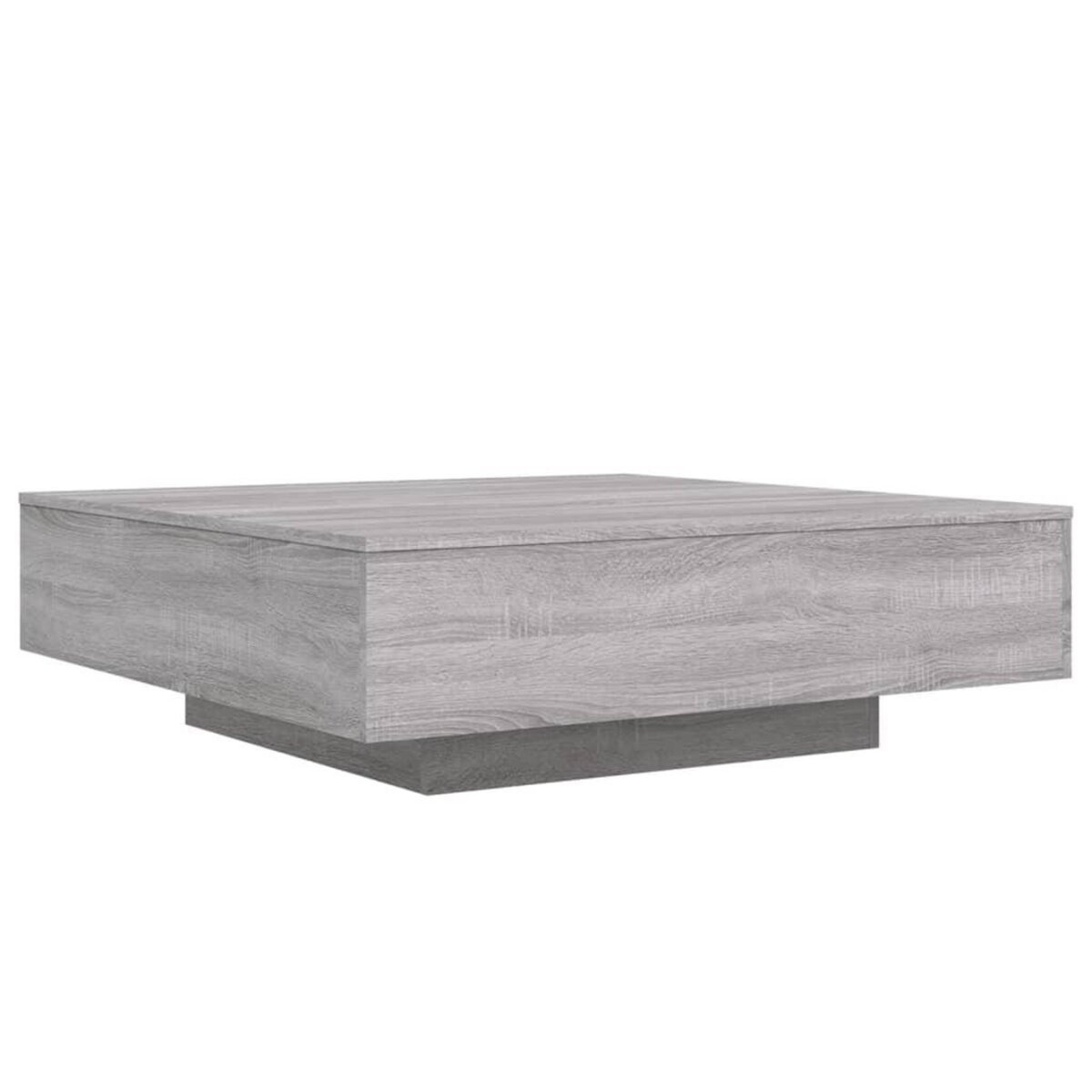 VIDAXL Table basse sonoma gris 100x100x31 cm bois d'ingenierie