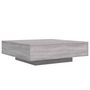 Voir la diapositive 2 : VIDAXL Table basse sonoma gris 100x100x31 cm bois d'ingenierie