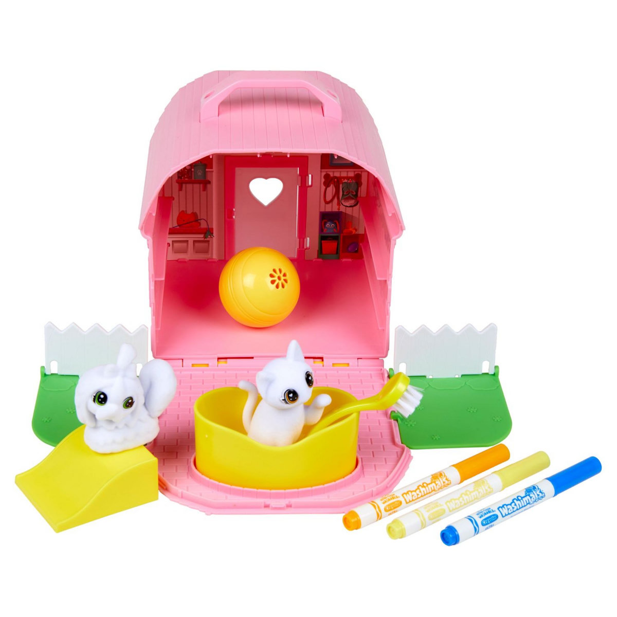 GOLIATH Crayola Washimals Pets Mes animaux à colorier Aire de jeux