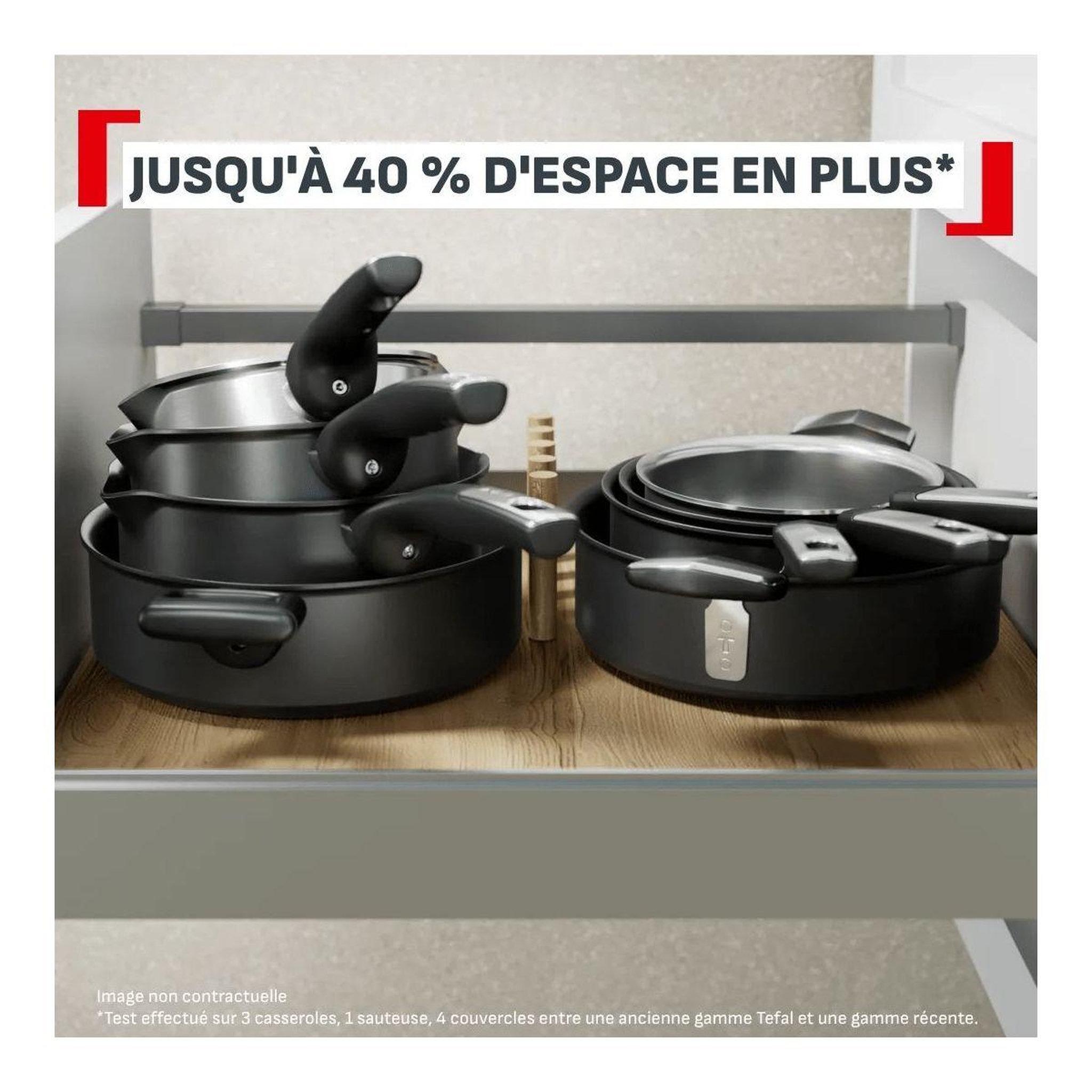Voir la diapositive 3 : TEFAL Casserole 20 cm excellence +