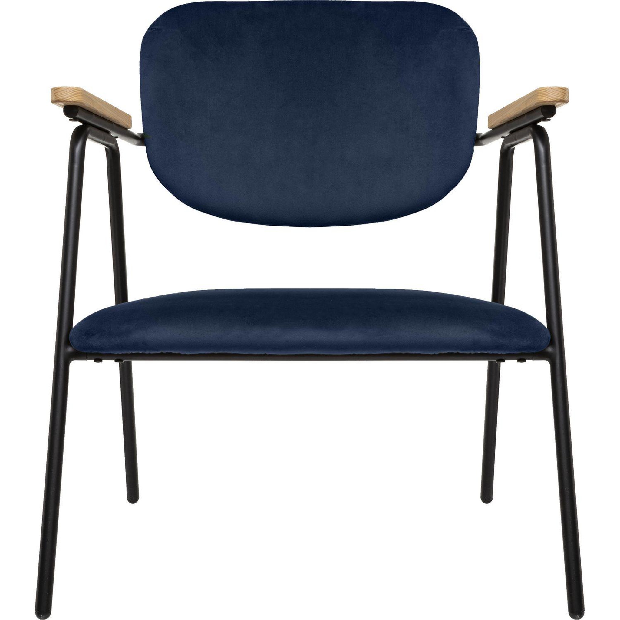 Voir la diapositive 2 : ATMOSPHERA Fauteuil design en velours Dyer