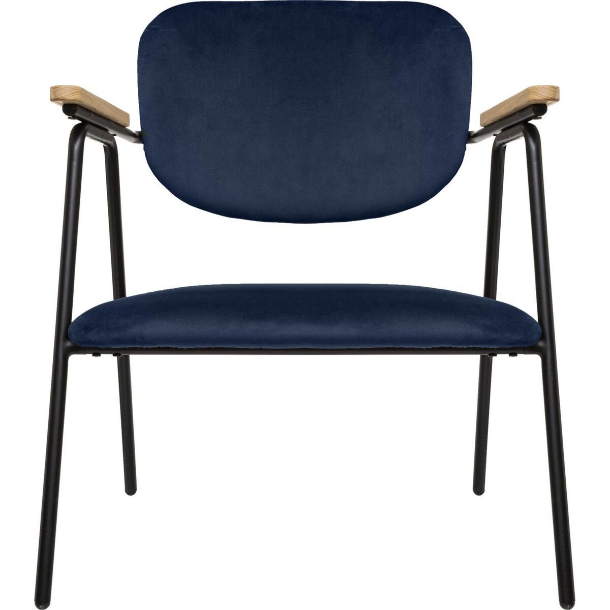 ATMOSPHERA Fauteuil design en velours Dyer