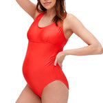 MAMALICIOUS Maillots de bain de Grossesse Rouge Femme Mamalicious Veronica. Coloris disponibles : Rouge