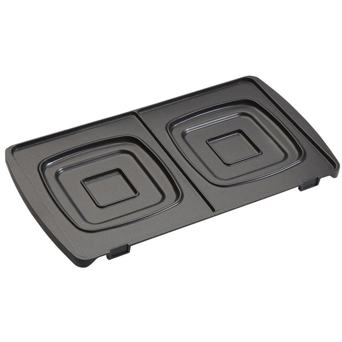 Bestron Croque-gaufre-grill 3en1 760w noir - asm8010