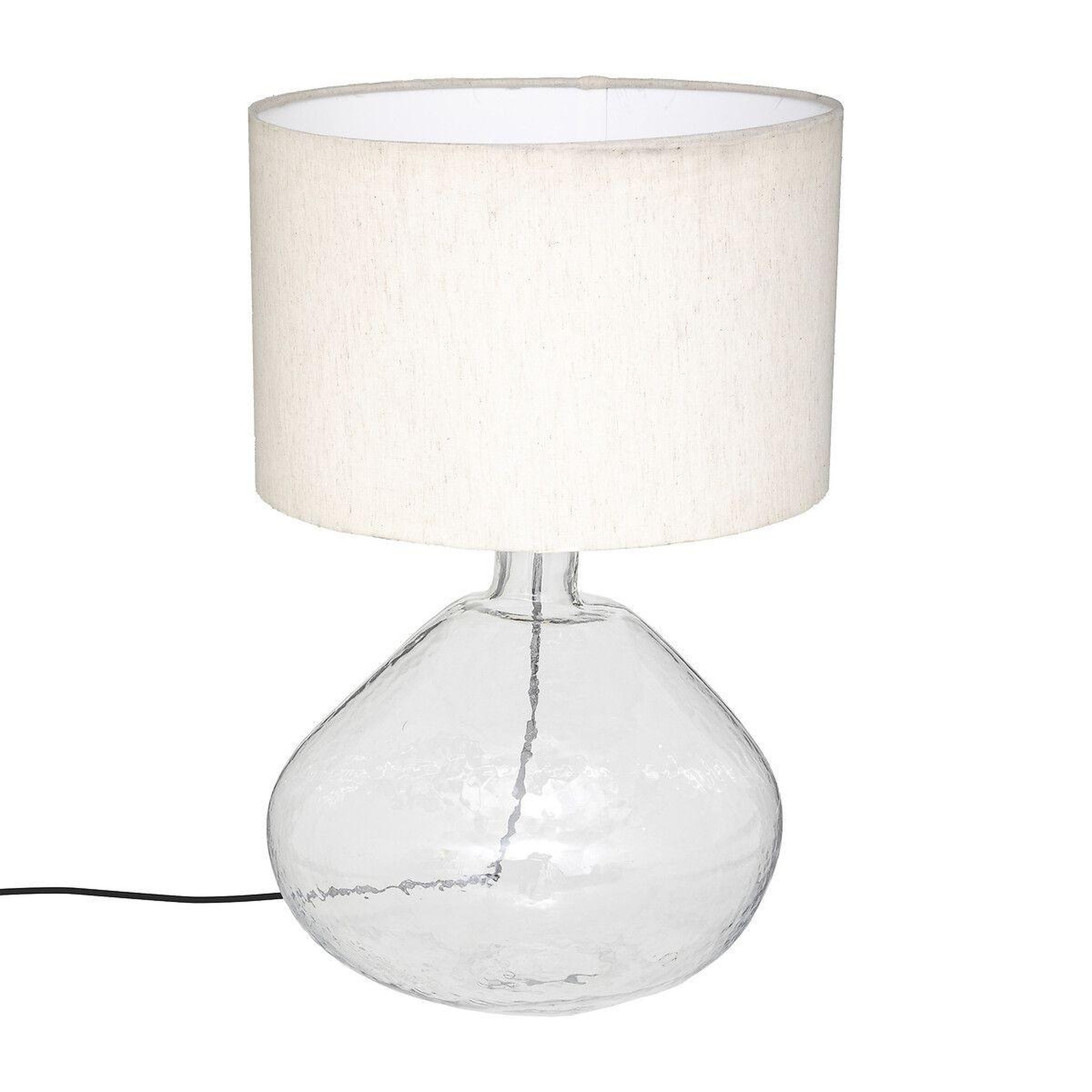 ATMOSPHERA Lampe à poser design  melly  56cm transparent