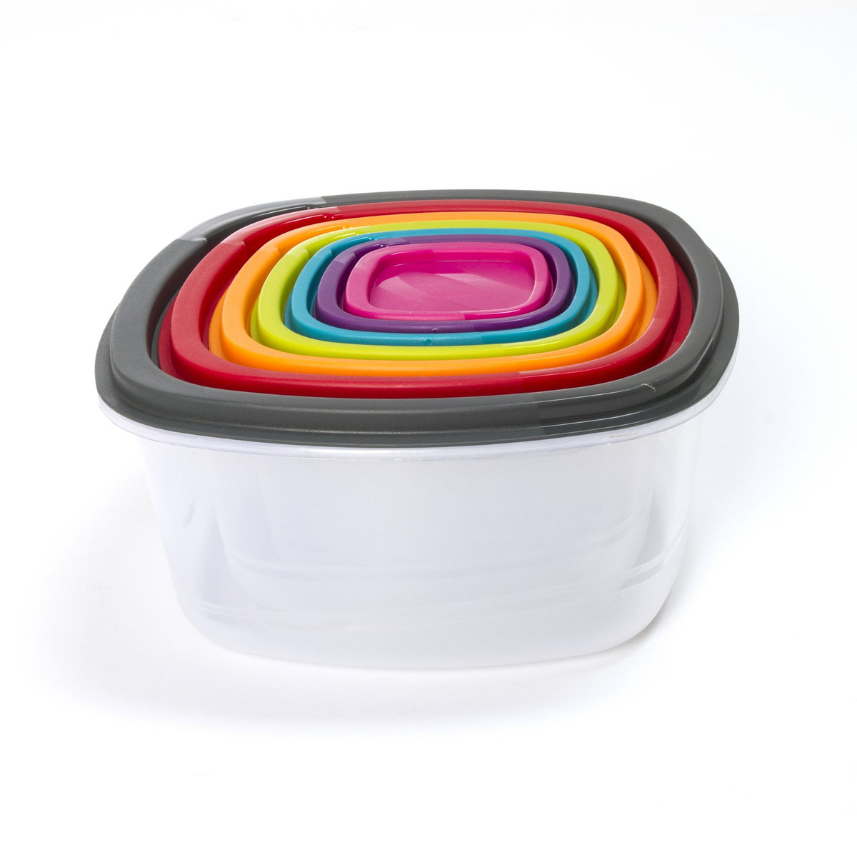 SECRET DE GOURMET Lot de 7 boîtes carrées