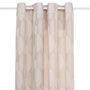 Voir la diapositive 2 : ATMOSPHERA Rideau Jacquard à Œillets  Wimbi  140x260cm Beige Lin