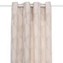 Voir la diapositive 2 : ATMOSPHERA Rideau Jacquard à Œillets  Wimbi  140x260cm Beige Lin